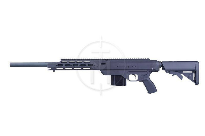 Replika karabinu snajperskiego AAC-21 - czarna