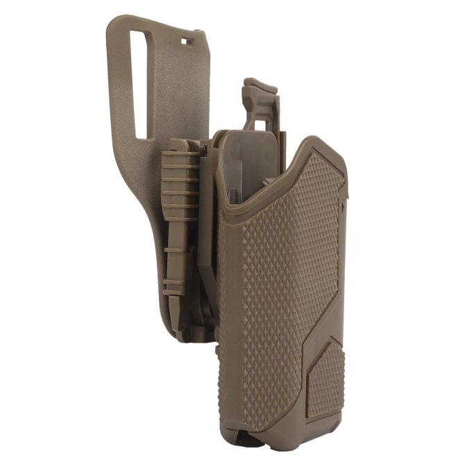Wosport universal holster for pistols with X300A flashlight GB-81 Tan