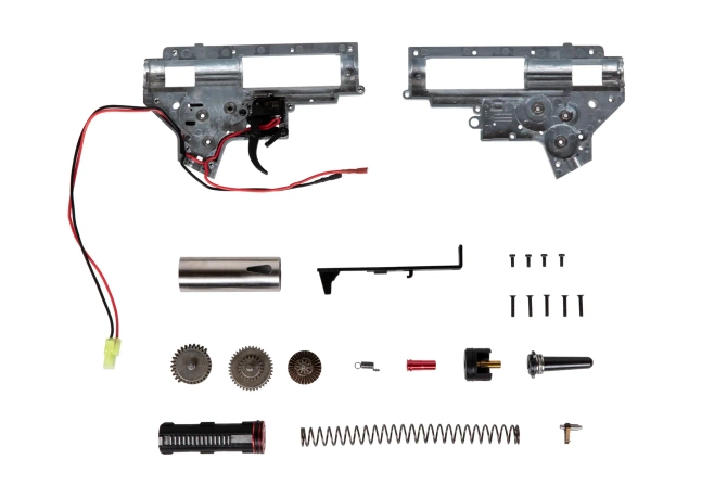 Kompletny Gearbox V2 QSC - Okablowanie na tył