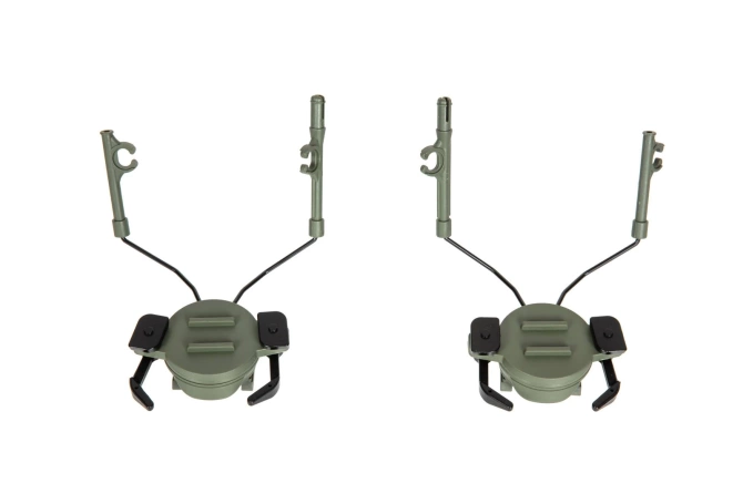 Headset mounting for EX type helmets (19-21mm) - Olive