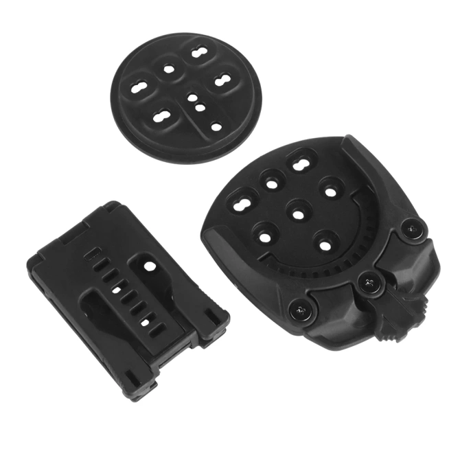 Universal 360-degree tactical holster adapter Wosport GB-ACC-20 Black