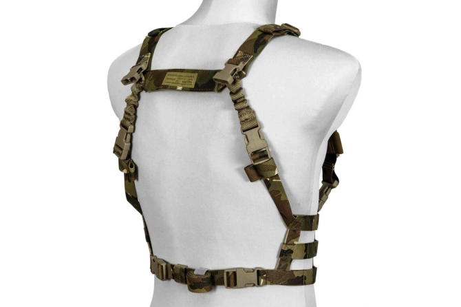 Kamizelka taktyczna Chest Rig typu Low Profile - Multicam