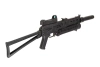 PP-19 Bizon submachine gun replica with silencer and red-dot sight