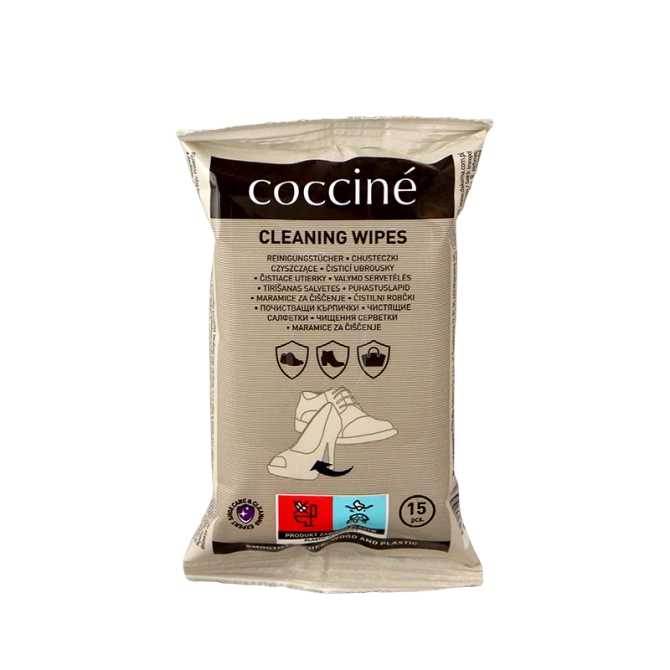 Cocrail shoe cleaning wipes (15pcs)