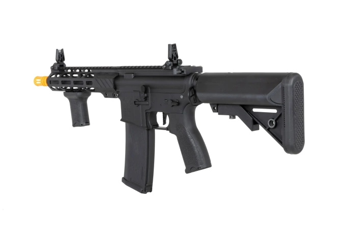 Specna Arms RRA SA-E25 HAL ETU™ airsoft Carbine Black with orange discharge device