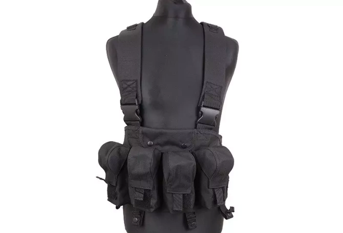 Chest Rigg type tactical vest- black