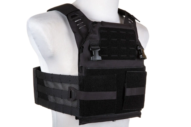 Wosport VE-97 Plate Carrier Tactical Vest Black