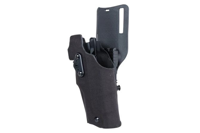 Wosport GB-87 holster with adapter and flipper (left-handed version) Black