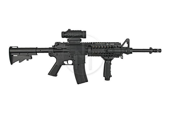 Replika karabinka Colt M4-A1 RIS WAR INC