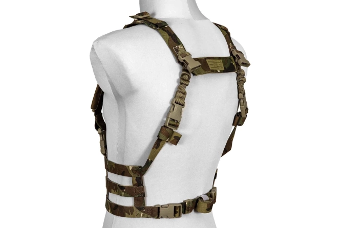 Kamizelka taktyczna Chest Rig typu Low Profile - Multicam