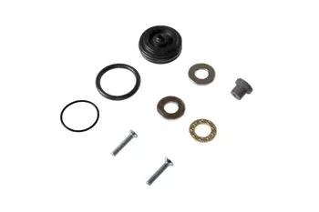 Double sealed piston head - Polymer