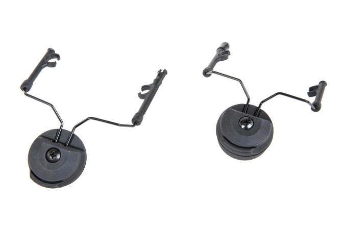 TacSky headset adapter type Comtac for MTEK rails Black