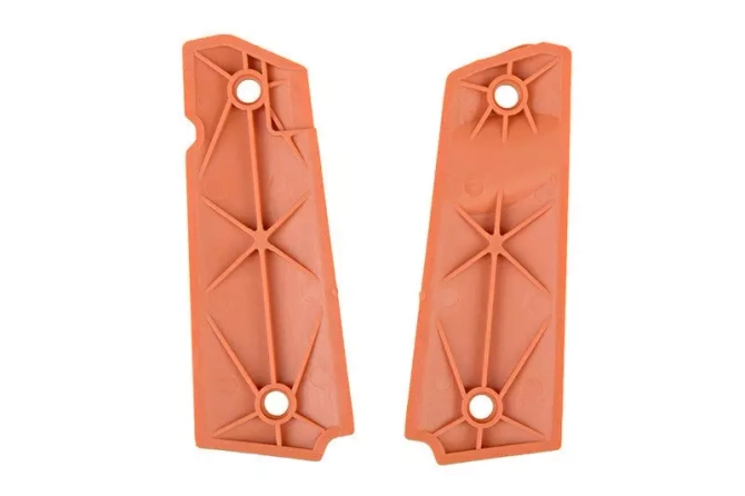 Colt 1911 Grip Side Linings - Orange