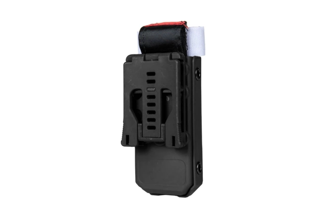 Replika stazy taktycznej CAT z ładownicą - czarna