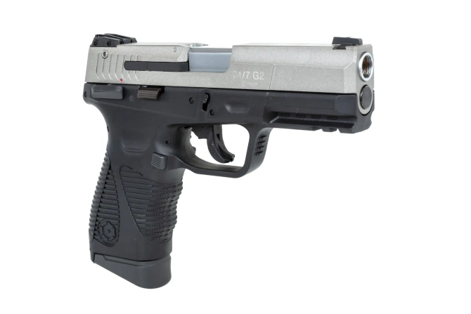 Pistolet ASG Cybergun 24/7 G2 CO2 Czarno-srebrny