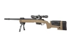 SA-S03 CORE™ Sniper Rifle Replica with Scope and Bipod - Tan