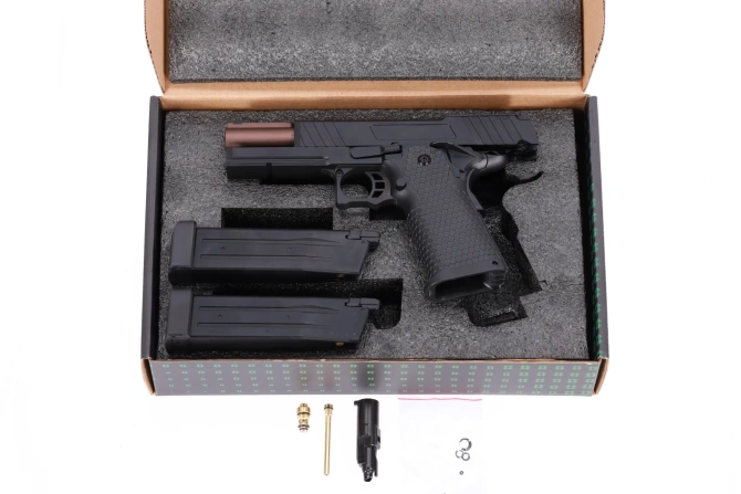 Specna Arms SA-VGP18 VAPOR™ Optics Ready airsoft Pistol Black