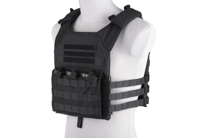 Rush Plate Carrier Tactical Vest - Black