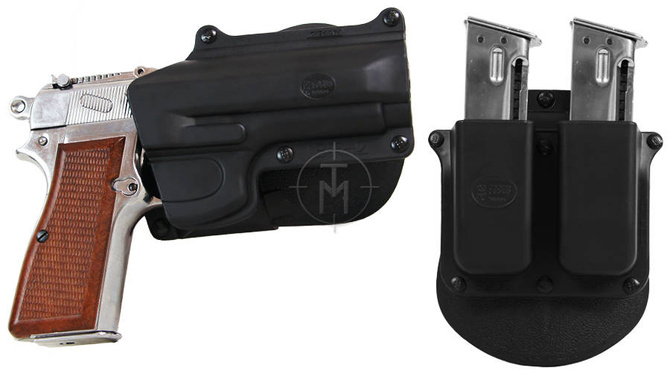 zestaw kabur fobus na magazynki i pistolet Browning nr 231