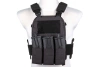 Kamizelka taktyczna typu Plate Carrier Wosport VE-75 Czarna