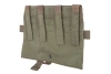 Panel Ładownica Ape Force Gear na 3 magazynki M4/M16 Flat Ranger Green
