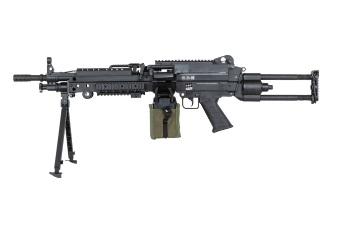 Karabin Maszynowy ASG Specna Arms SA-F249 PARA FLEX™ GATE X-ASR™ Czarny