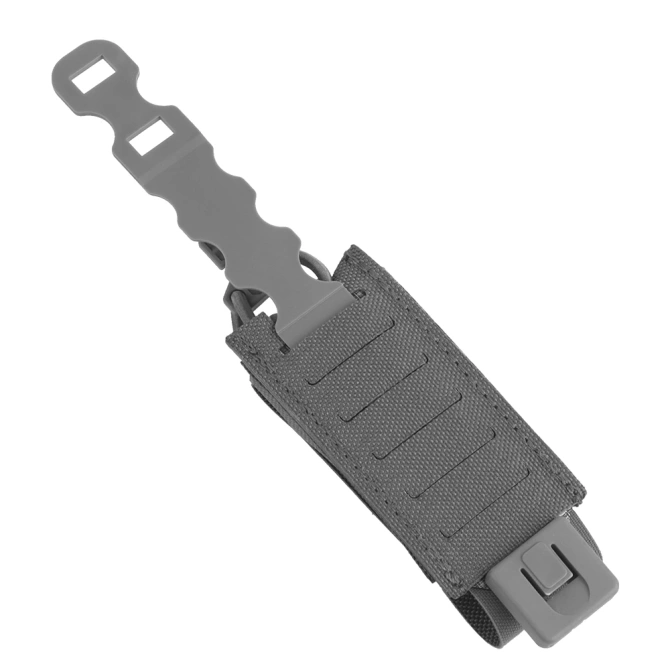 Wosport flexible magazine pouch for MG-123 pistol magazine Grey