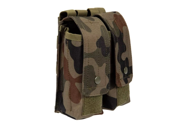 Double AK Magazine Pouch - wz.93 Woodland Panther