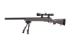 SW-04 Sniper Rifle Replica with scope and bipod (Upgraded) - tan