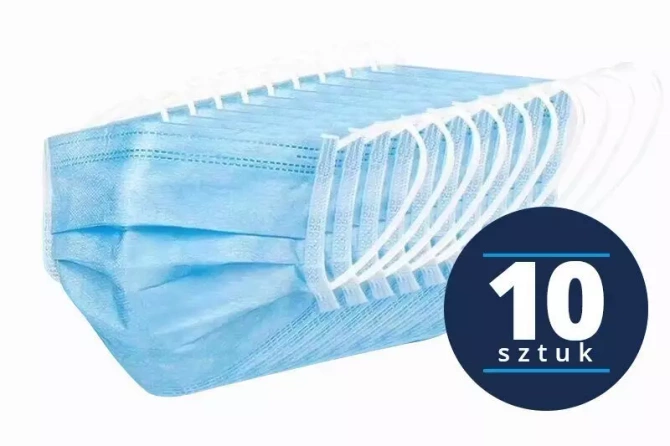 KYSafe Face Mask - Disposable Face Masks - 10pcs.