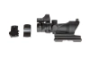 ACOG Style 4x32 Scope Replica with Mini Red Dot Sight - Black