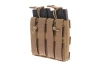 Double Open Top Pouch for M4/M16 Magazine - Coyote Brown