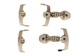 Zestaw adapterów do słuchawek Tac-Sky typu Comtac na szyny typu ARC FDE