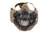 Maska Stalker EVO PLUS Fangs Ear Protection Tan