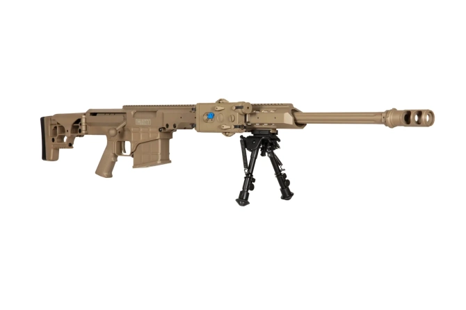 Replika karabinu wyborowego Barret MRAD (SW-017) - Tan