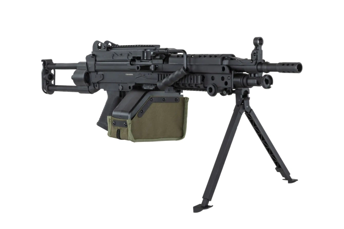 Karabin Maszynowy ASG Specna Arms SA-F249 PARA FLEX™ GATE X-ASR™ Czarny