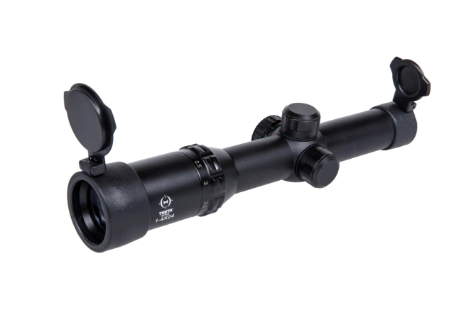 Airsoft scope Theta Optics 1-4x24 FFP