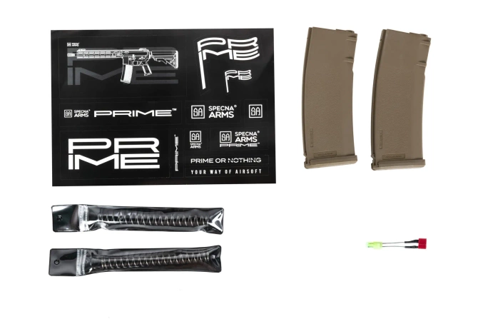 Karabinek ASG Specna Arms HK416 SA-PH24 PRIME™ Aster II ETU z silnikiem bezszczotkowym Chaos Bronze