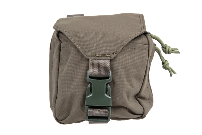 First aid kit with Molle panel Wosport Ranger Green