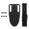 Universal 360-degree tactical holster adapter Wosport with belt attachment GB-ACC-22 Black
