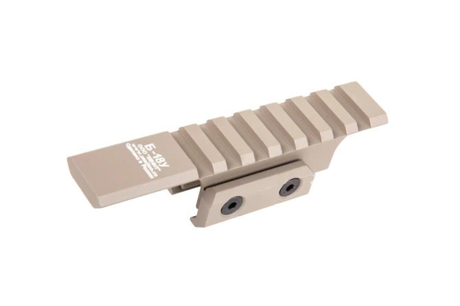 B-18U top mounting rail for AKS-74U Tan replicas