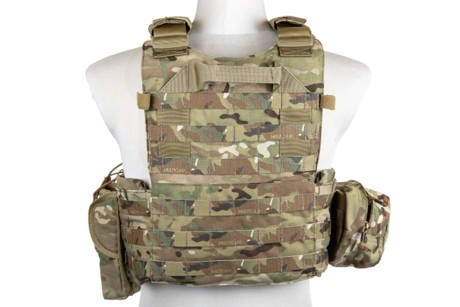 Emerson Gear 6094A Style Plate Carrier waistcoat with loader set Multicam