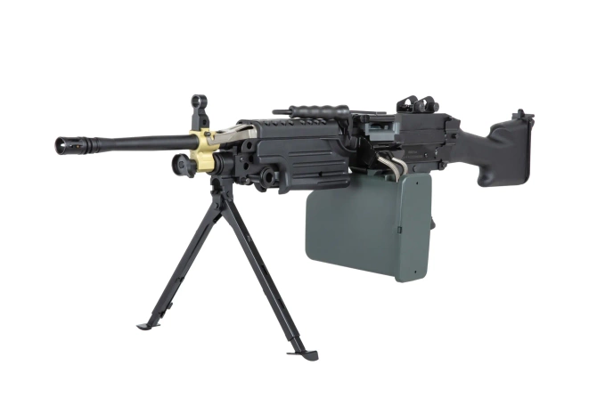 airsoft machine gun A&K Cybergun M249 MK2 Black