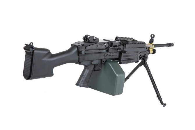 airsoft machine gun A&K Cybergun M249 MK2 Black