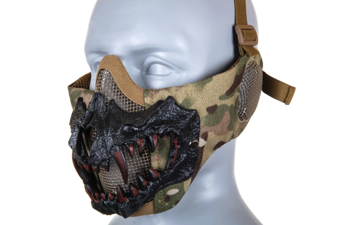 Maska Stalker EVO PLUS Fangs Ear Protection Multicam