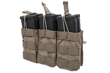 Potrójna ładownica Open na magazynki typu 7.62 Emerson Gear Ranger Green