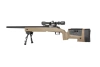 SA-S02 CORE™ Sniper Rifle Replica with Scope and Bipod - Tan