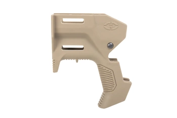 Silverback front grip for MDRX Micron Flat Dark Earth replicas