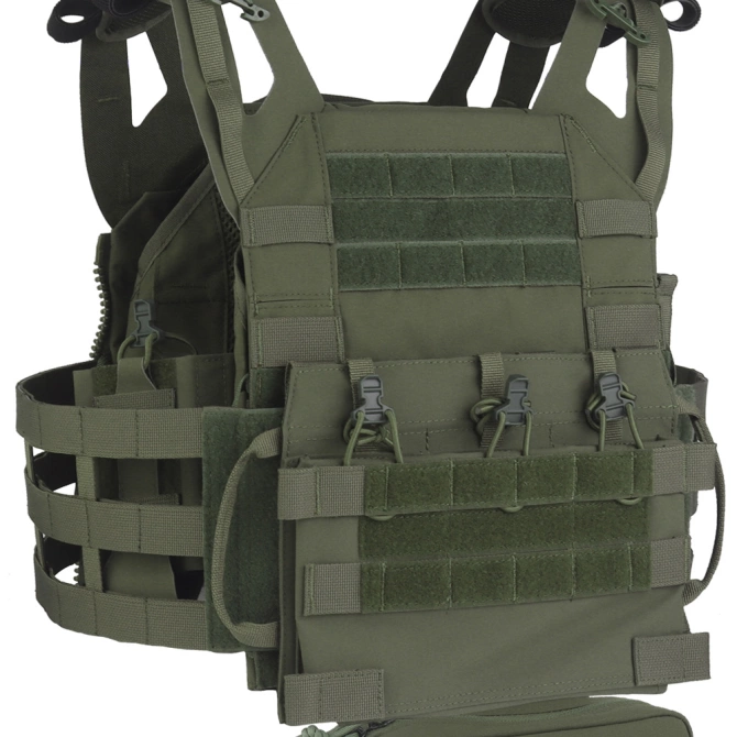 Plate Carrier waistcoat Wosport VE-106 Ranger Green