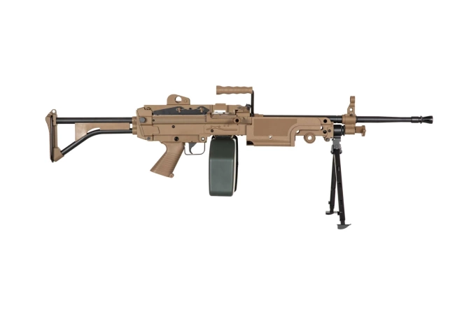 Replika karabinu maszynowego SA-249 MK1 CORE™ - tan